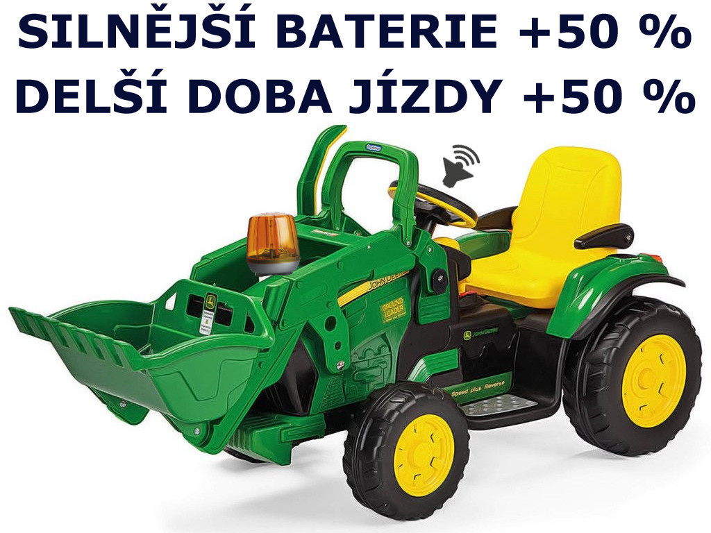 Peg Perego JD G. Loader LE 330W 150Wh